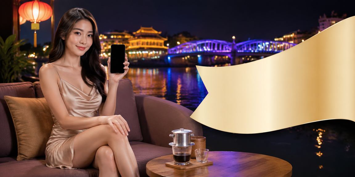Giao diện giải trí trên di động với không khí casino Việt Nam hiện đại